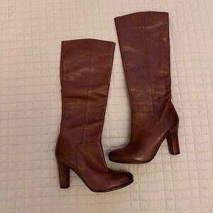 Sam Edelman Brown Heeled Boots